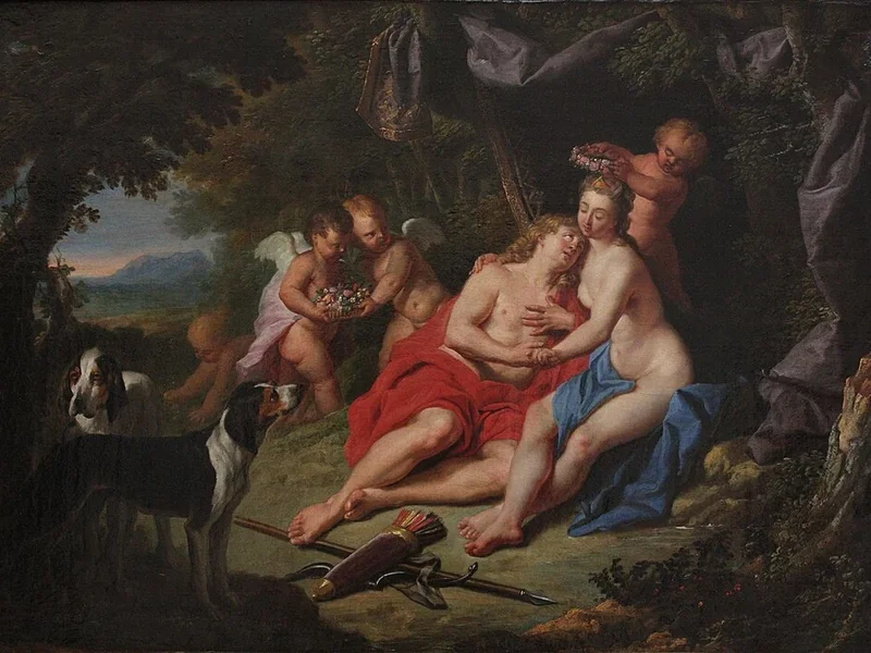 1686-Jacques Ignatius de Roore - Venere e Adone